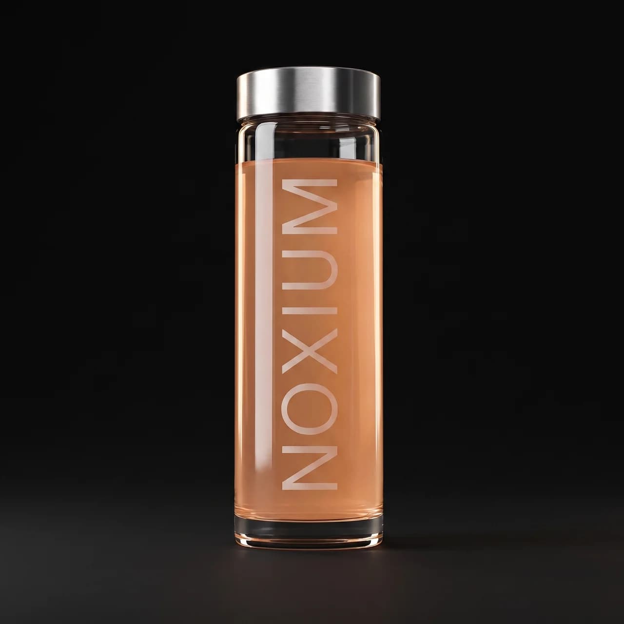 Sklenená fľaša Noxium 500 ml s hliníkovým vrchnákom